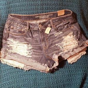 American Eagle Hi-Rise Festival Shorts Size 18